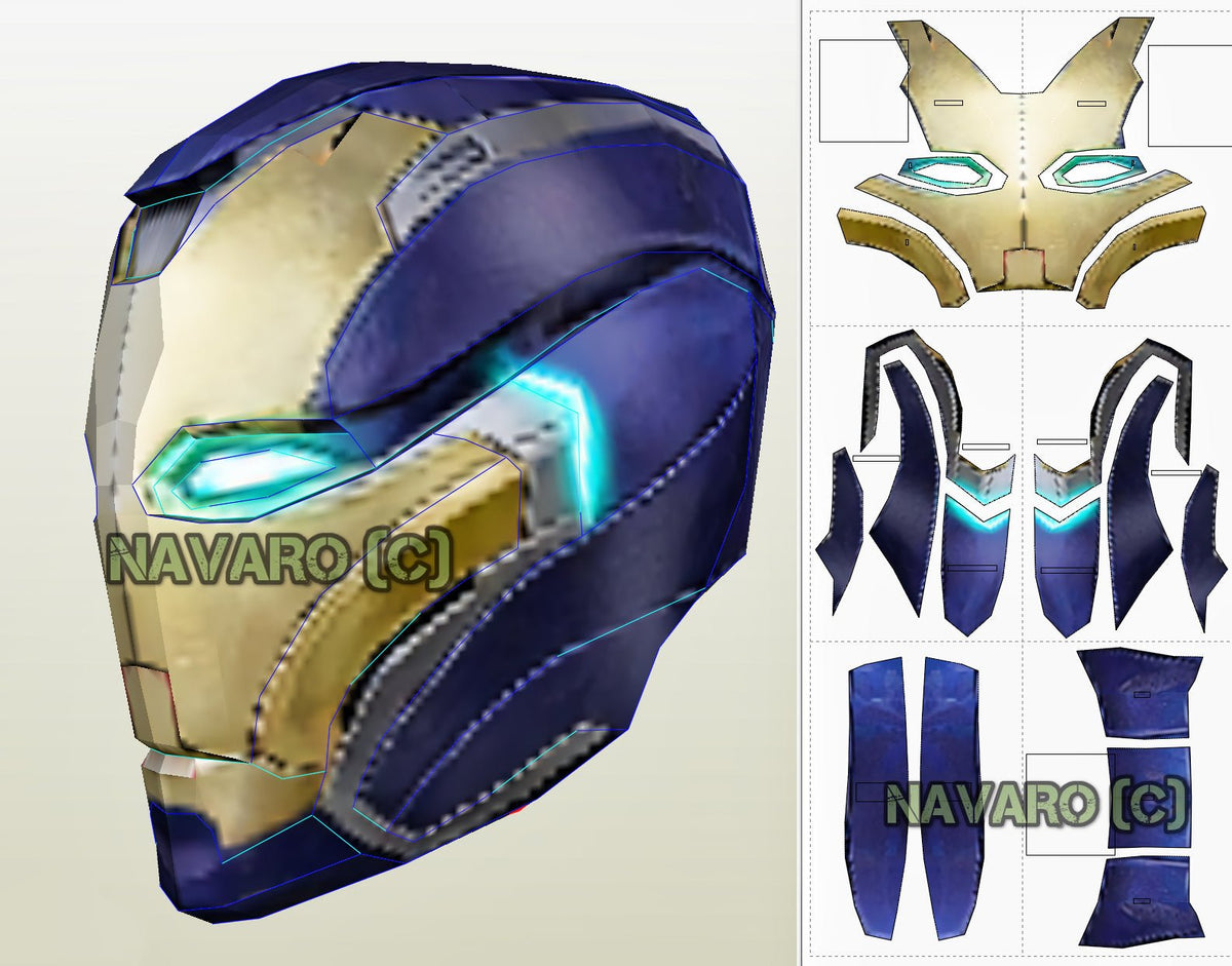 Pepper Potts - RESCUE ( Foam Template )