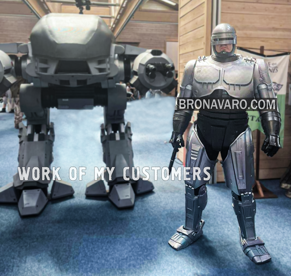 Load image into Gallery viewer, Robocop Cosplay Armor Eva Foam Pattern
