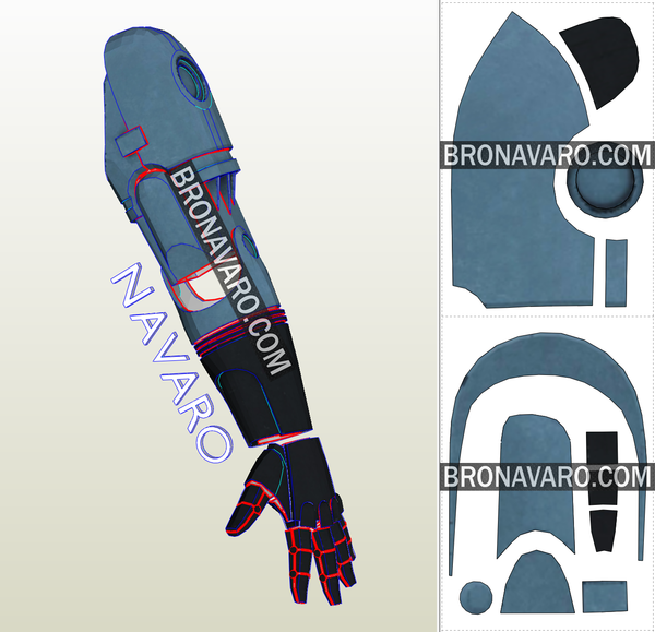 Load image into Gallery viewer, Robocop Eva Foam Pattern