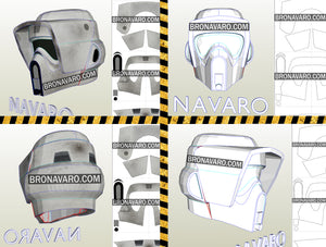 Scout Trooper Eva Foam Template