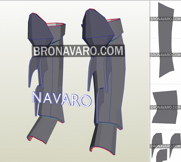 Load image into Gallery viewer, Shredder Shin Guards Pattern