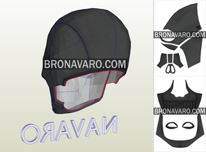 Skull Helmet Template
