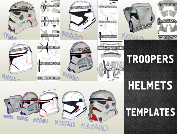 Load image into Gallery viewer, Star Wars Helmet Pepakura
