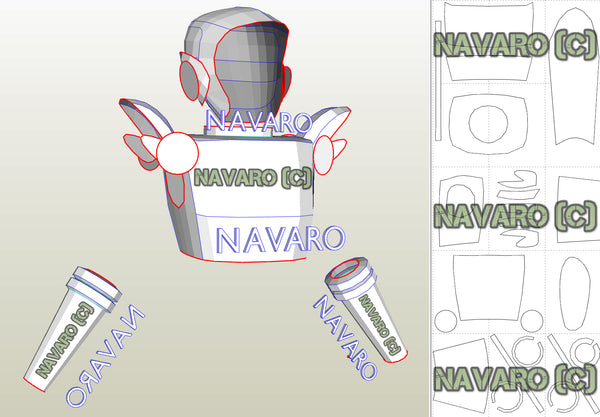 Load image into Gallery viewer, twelve forever pepakura