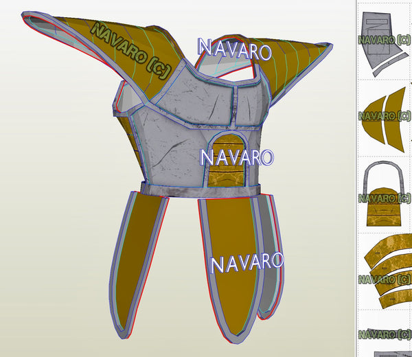 Load image into Gallery viewer, vegeta printable pdf
