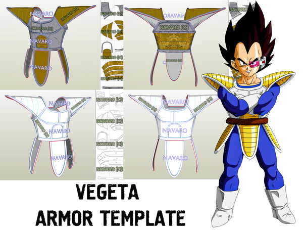 Load image into Gallery viewer, vegeta armor template