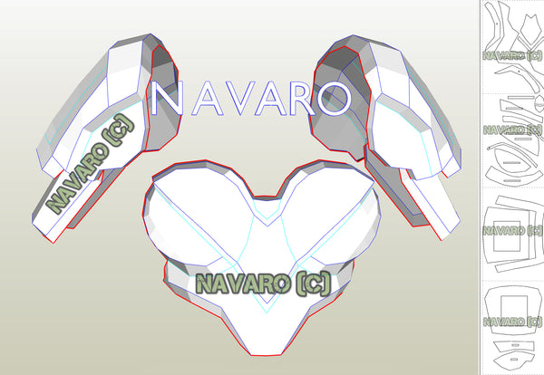 Load image into Gallery viewer, Arcane vi cosplay armor