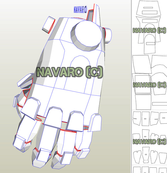 Load image into Gallery viewer, vi neon strike pepakura