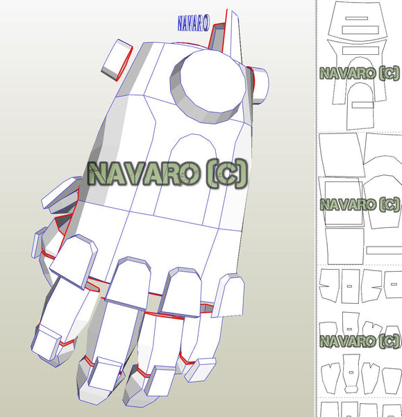 Load image into Gallery viewer, vi neon strike pepakura