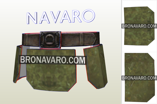 Load image into Gallery viewer, Warhammer Armor Pattern