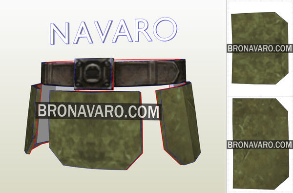 Load image into Gallery viewer, Warhammer Armor Pattern