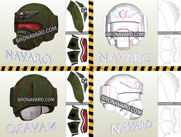 Load image into Gallery viewer, Kasrkin Helmet Eva Foam Template