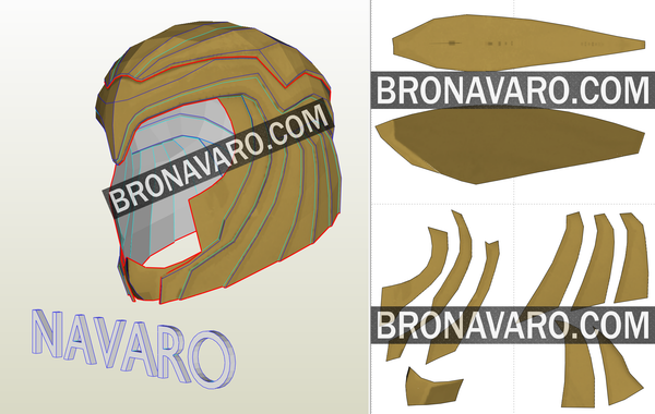 Load image into Gallery viewer, Wonder Woman 1984 Helmet Eva Foam Template