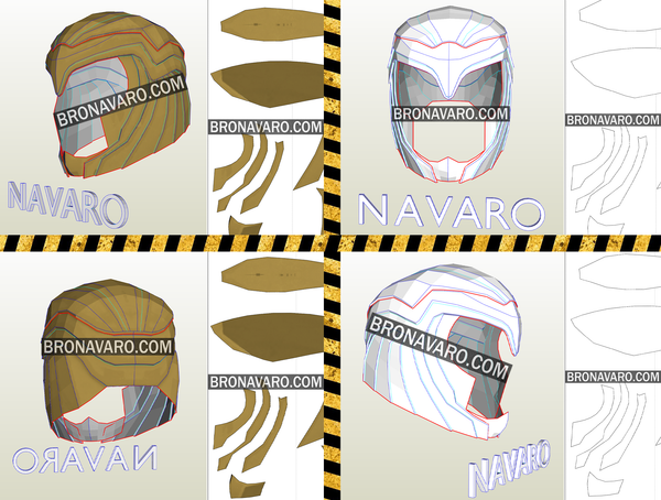 Load image into Gallery viewer, Wonder Woman 1984 Helmet Foam Template