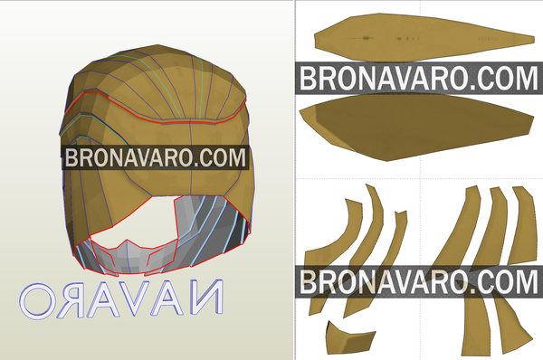 Load image into Gallery viewer, Wonder Woman New Helmet Template