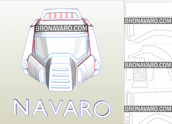 Load image into Gallery viewer, doom classic helmet pepakura