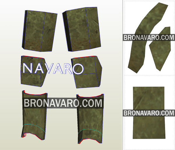 Load image into Gallery viewer, imperial Guard Armor Pattern