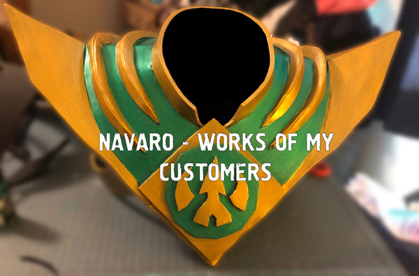 Load image into Gallery viewer, lord drakkon shield foam template