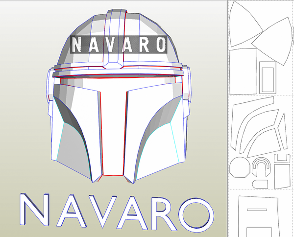 Load image into Gallery viewer, mandalorian pepakura