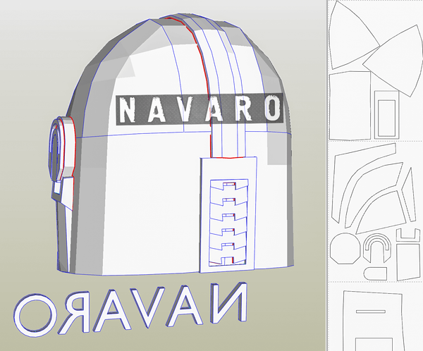 Load image into Gallery viewer, star wars pepakura