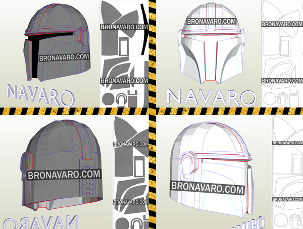 Load image into Gallery viewer, Mandalorian Helmet Pdo