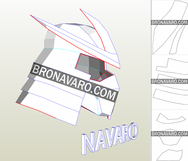 Load image into Gallery viewer, shredder eva foam template