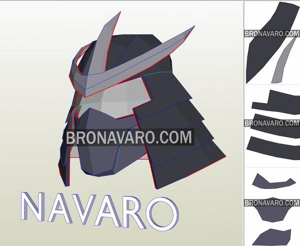 Load image into Gallery viewer, Shredder Utrom helmet pepakura