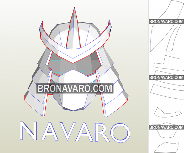 Load image into Gallery viewer, shredder utrom helmet pepakura