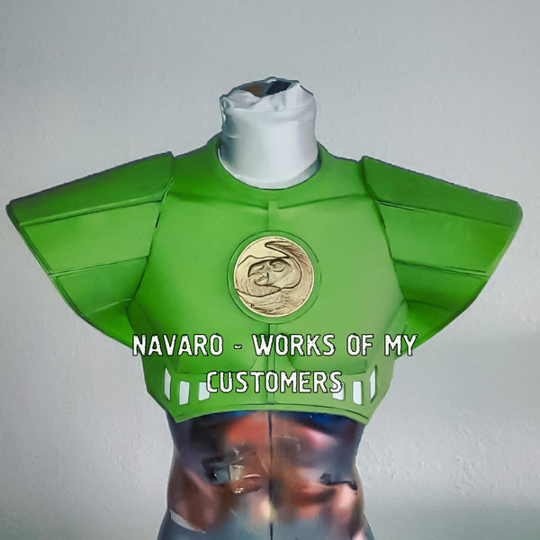 Load image into Gallery viewer, white ranger shield foam template