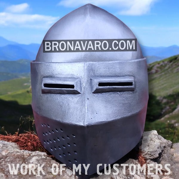 Load image into Gallery viewer, Bascinet Helmet Eva Foam
