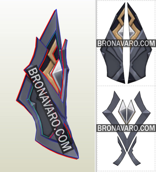 Load image into Gallery viewer, Capitano Costume Template
