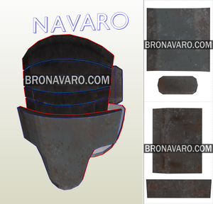 Fallout T45 Eva Foam Template