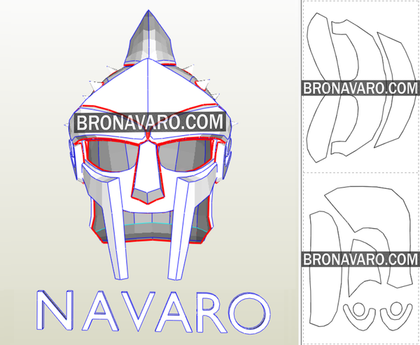 Load image into Gallery viewer, Gladiator Maximus Helmet Pepakura
