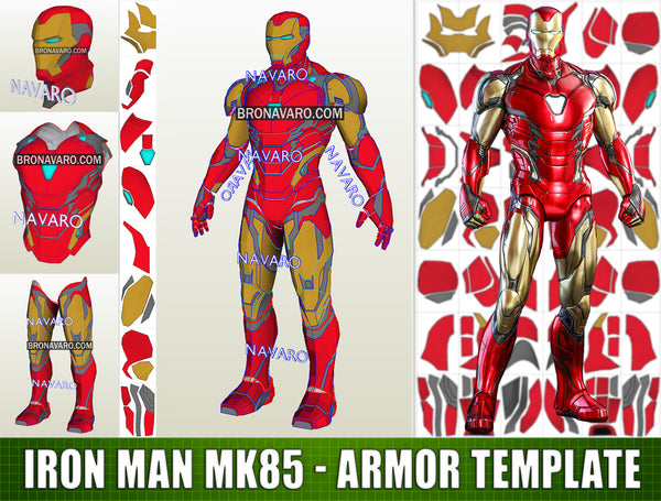 Load image into Gallery viewer, Iron Man Armor Eva Foam Pepakura
