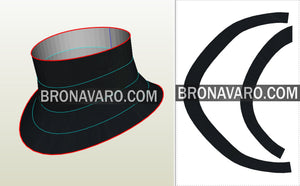 Robocop Neck Foam Template