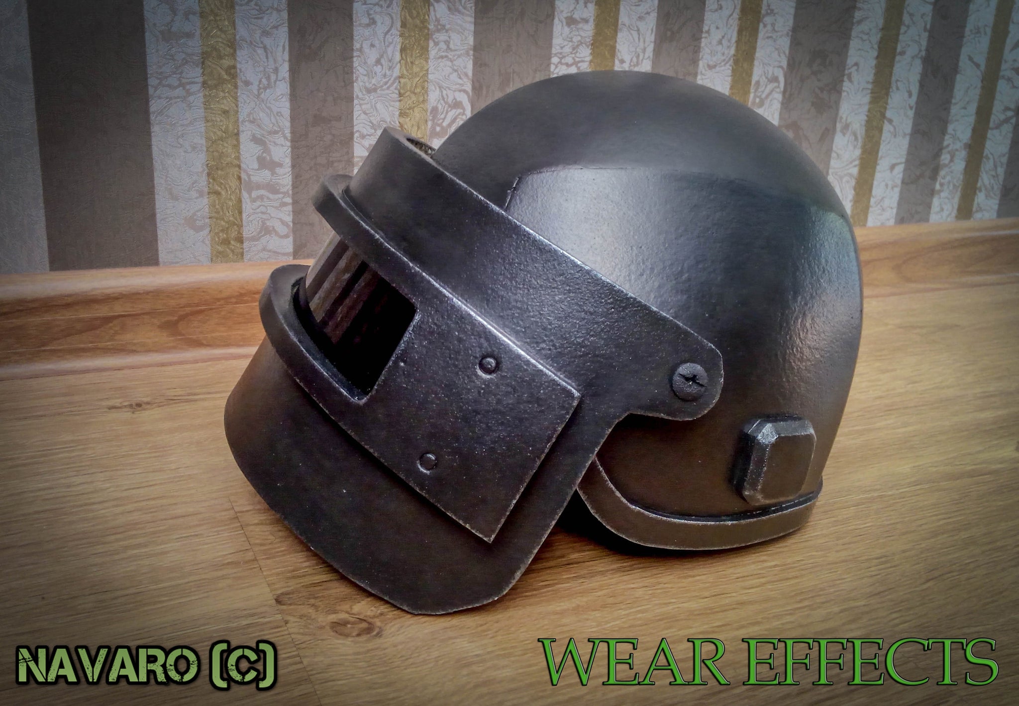 PUBG Helmet (Foam Template)  Pubg Cosplay Helmet Pattern – NAVARO