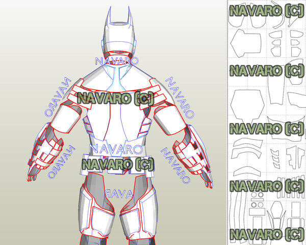 Load image into Gallery viewer, Batman Armor pdo
