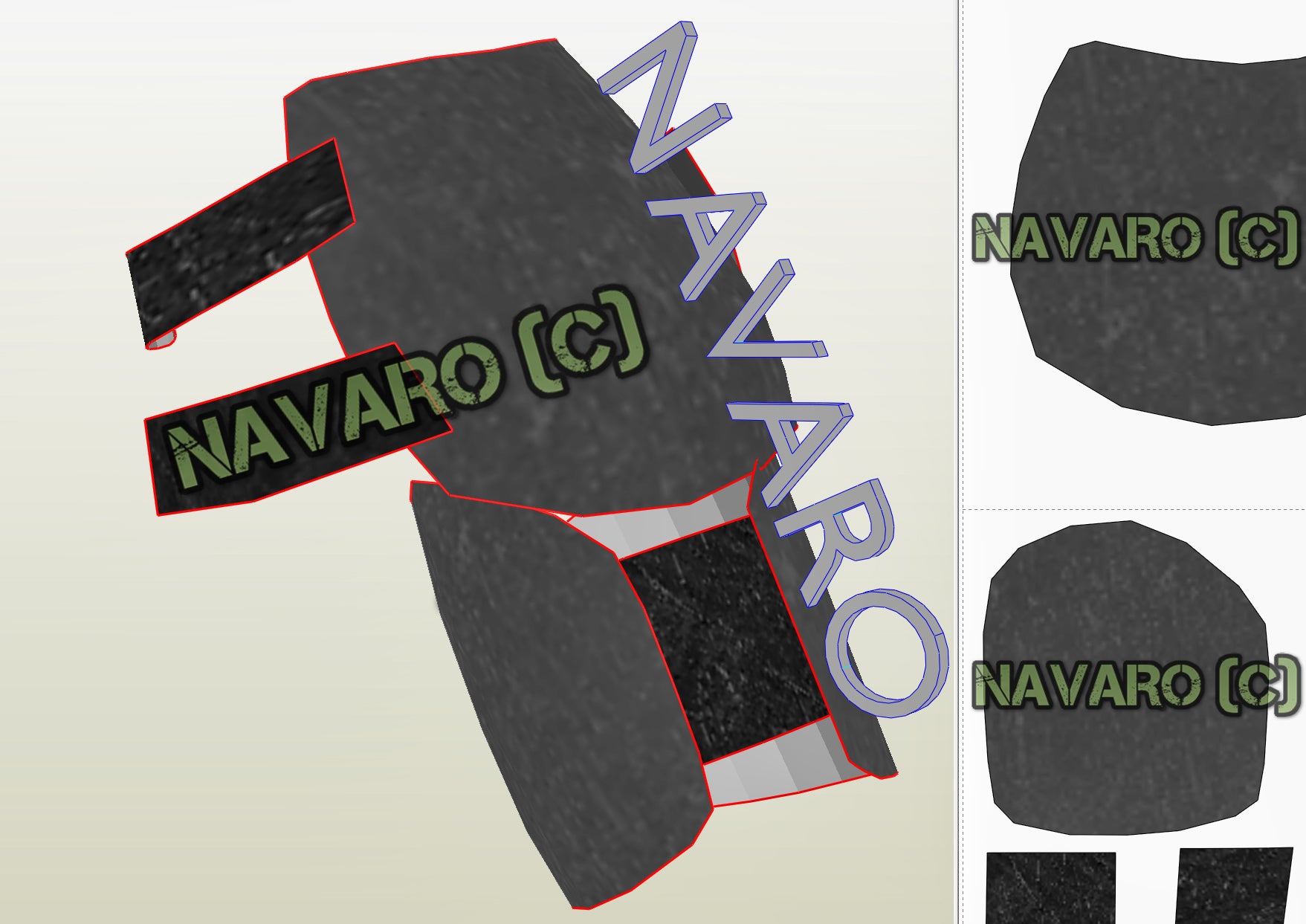 BATMAN Arkham Origins (Eva Foam Template) | Batman Armor Pepakura – NAVARO
