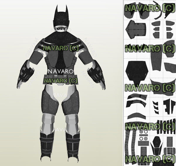 Load image into Gallery viewer, Batman Full Suit Template
