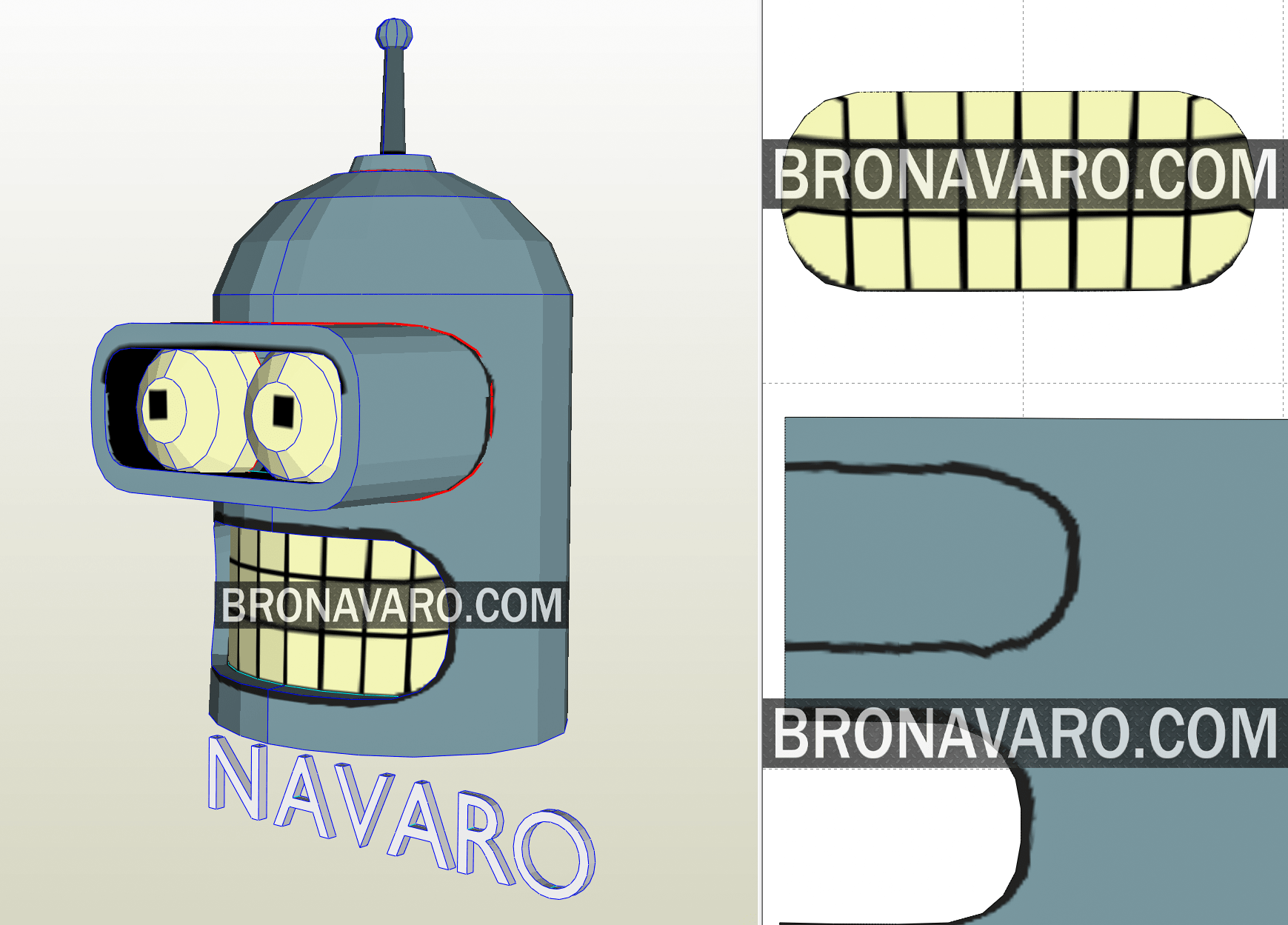 Bender Bot Futurama Bender Head
