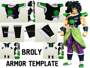 Broly Saiyan armor