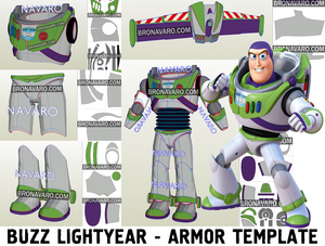 Buzz Lightyear Armor Pepakura Template