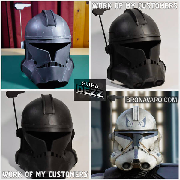 Load image into Gallery viewer, Captain Rex Helmet Template
