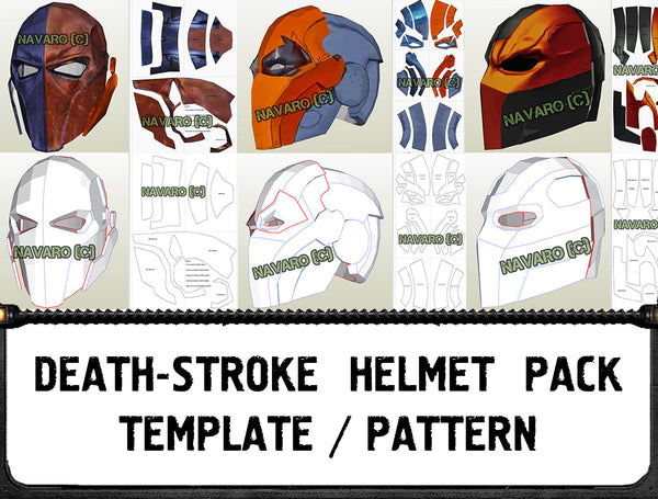 Load image into Gallery viewer, DeathStroke helmets template
