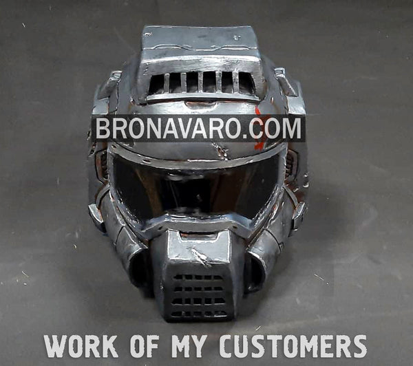 Load image into Gallery viewer, DOOM Guy Classic Armor Template - Doom Armor Pepakura - Doomguy Cosplay Pattern - Doom Guy Foam Template
