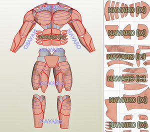 Muscle Suit template