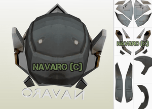 genji motorcycle helmet GENJI Helmet + Neck (Eva Foam Template)