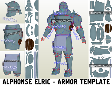 Fullmetal Alchemist Alphonse Armor Eva Foam