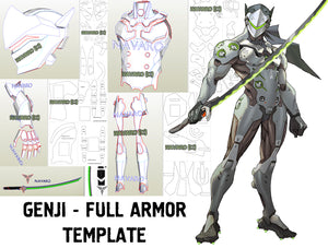 genji armor template