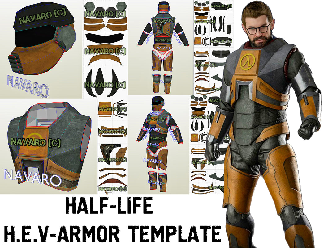 Half life armor template